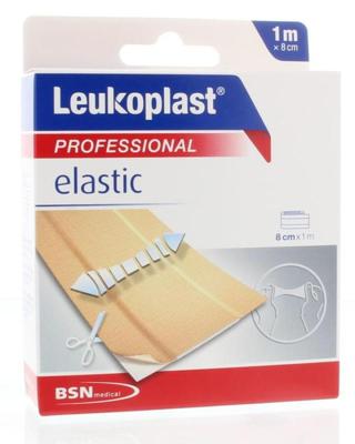 Leukoplast elastische pleister, 8 cm x 1 m