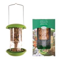 Vogel Voedersilo Kunststof Groen - thumbnail
