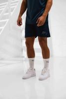 Malelions Padel Hexagon Shorts Heren Donkerblauw - Maat S - Kleur: Donkerblauw | Soccerfanshop - thumbnail