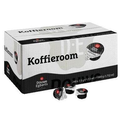 Koffiemelkcups Douwe Egberts halfroom 240x7.5gr