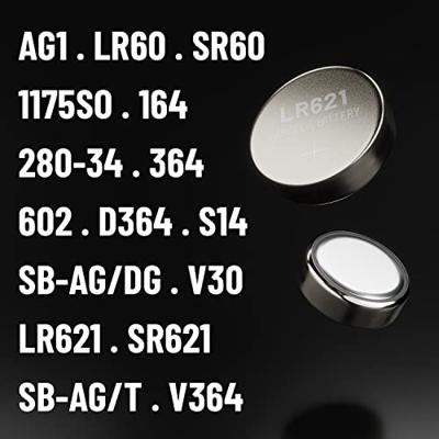 Absina Knoopcel 1.5 V 10 stuk(s) Alkaline