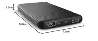 Trust Primo 10.000 mAh Powerbank 15W Zwart - thumbnail
