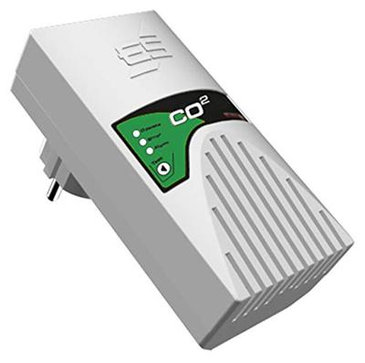 Schabus GX-D33 Kooldioxidemelder Voor CO₂-fles werkt op het lichtnet Detectie van Kooldioxide