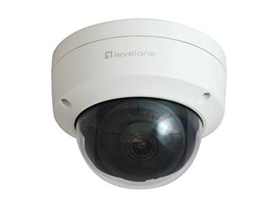 LevelOne Gemini Feste-IP-netwerkcamera, 2 megapixels, H.265, Vandaalbestendig, 802.3af PoE, binnen/buiten