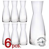 Bormioli Rocco Karaffen Ypsilon - Transparant - 1 liter - 6 stuks - thumbnail