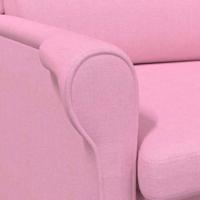 Fauteuil Roze 76 x 94 x 102 cm Stof - thumbnail
