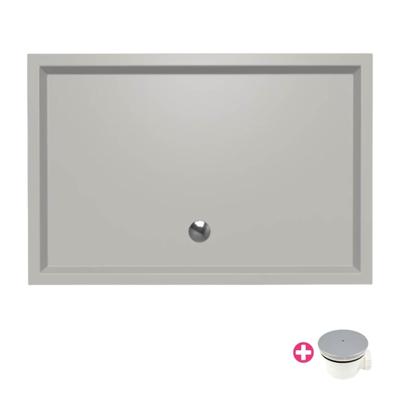 Xenz Mariana douchebak - 120x80x7 - Acryl - cement 6839-06