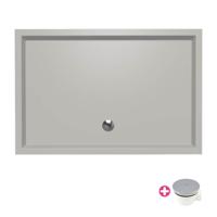 Xenz Mariana douchebak - 120x80x7 - Acryl - cement 6839-06 - thumbnail