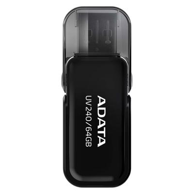 ADATA UV240 USB flash drive 64 GB USB Type-A 2.0 Zwart
