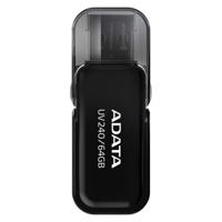 ADATA UV240 USB flash drive 64 GB USB Type-A 2.0 Zwart - thumbnail