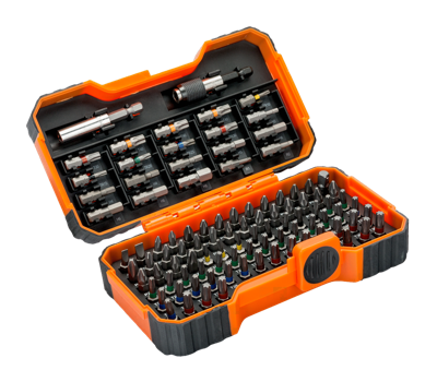 Bahco bitset 1/4" 100-delig