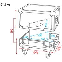 DAP DAP Case for 2x M12 monitor - thumbnail