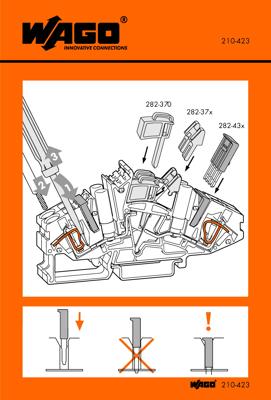 WAGO 210-423 Onderhoudslabels 100 stuk(s)