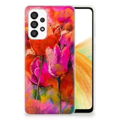 Smartphone hoesje Samsung Galaxy A33 5G Tulips Smartphone hoesje Samsung Galaxy A33 5G Tulips