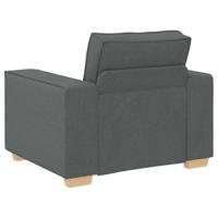 Sofa Stoel Donkergrijs 60 cm Stof - thumbnail