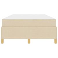 Boxspring bed met matras Crème en Wit 120 x 200 cm Stof - thumbnail