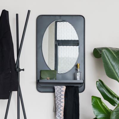 ZILT Spiegel 'Jaros' Met 1 plank, 80 x 50cm ZILT Spiegel 'Jaros' Met 1 plank, 80 x 50cm