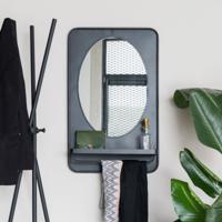 ZILT Spiegel 'Jaros' Met 1 plank, 80 x 50cm - thumbnail