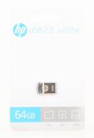 USB stick HP HPFD222W-64 Zilverkleurig Metaal 64 GB - thumbnail