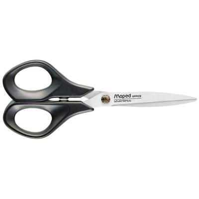 Maped schaar Advanced, ft 17 cm, rechts, scherpe punt, RVS, zwart, blister van 1 stuk Maped schaar Advanced, ft 17 cm, rechts, scherpe punt, RVS, zwart, blister van 1 stuk