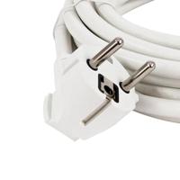 REV 0016032114 Stroom Verlengkabel 16 A Wit 3.00 m H05VV-F 3G 1,5 mm² - thumbnail