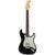 Fender Made in Japan Hybrid II Stratocaster HSS RW Black elektrische gitaar met gigbag - thumbnail