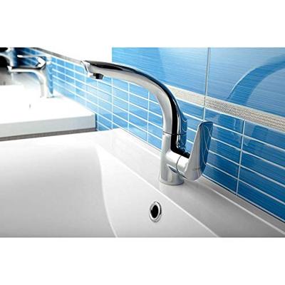 Wastafelkraan Sapho Soliter 1-hendel Gebogen 20.7 cm Chroom Sapho