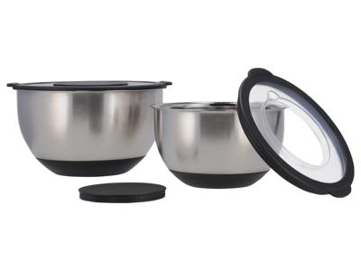 SILVERCREST RVS schalen (Schalen, 2 stuks) SILVERCREST RVS schalen (Schalen, 2 stuks)