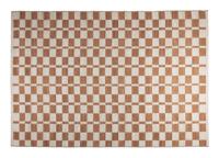 Zuiver Vloerkleed 'Checker' 160 x 230cm, kleur Terra - thumbnail