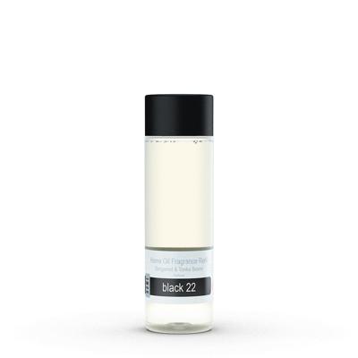 Janzen Black 22 Refill Geurstokjes Bergamot & Tonkabeans 200ml