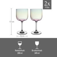 LIKE BY VILLEROY & BOCH - Like Pearl - Wijnglas set/2 - thumbnail