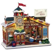 North pole mail room with 4.5v adaptor Kersthuisje LEMAX - Lemax - thumbnail