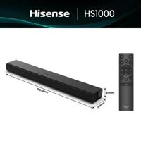 Soundbar Hisense HS1000 120W Zwart 120 W - thumbnail