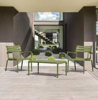 ALTEREGO SIDONY XL Lage tafel - Taupekleur - thumbnail