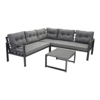 Sens-line aluminium loungeset Elba - thumbnail