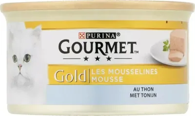 Gourmet Gold Mousse Kattenvoer nat met Tonijn bij Jumbo