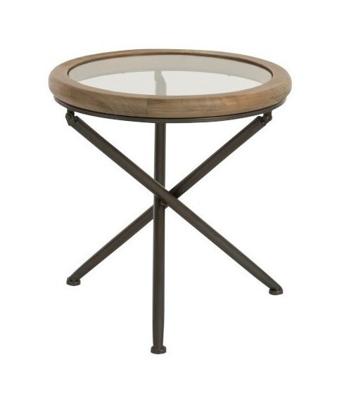 J-Line Bijzettafel 'Thierry' Ø50cm