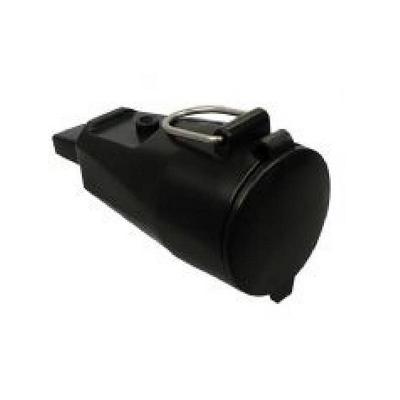 Contactstekker voor Prikkabel Zwart