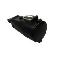 Contactstekker voor Prikkabel Zwart - thumbnail