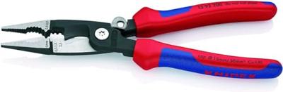 Knipex Elektro installatietang zwart geatramenteerd met meer-componentengrepen 200 mm - 1392200