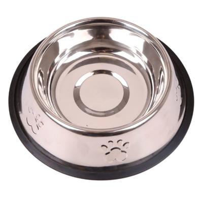 Nobleza RVS voerbak voor hond en kat - Patroon - Anti slip
