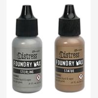 Ranger Ink Ranger • distress foundry wax kit 2 sterling & statue - thumbnail