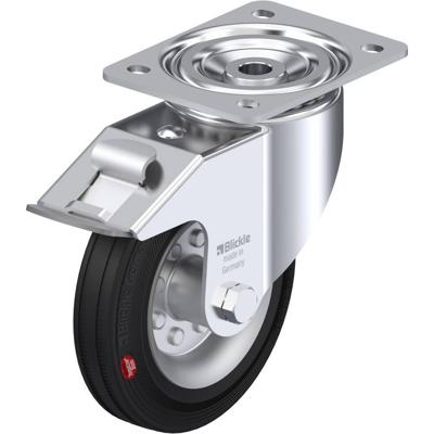 Blickle LI-VEHI 160R-FI Zwenkwiel met rem Wieldiameter: 160 mm Draagvermogen (max.): 120 kg 1 stuk(s)
