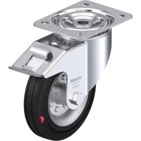 Blickle LI-VEHI 160R-FI Zwenkwiel met rem Wieldiameter: 160 mm Draagvermogen (max.): 120 kg 1 stuk(s) - thumbnail