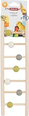 Zolux ladder hout 7 treden met kralen