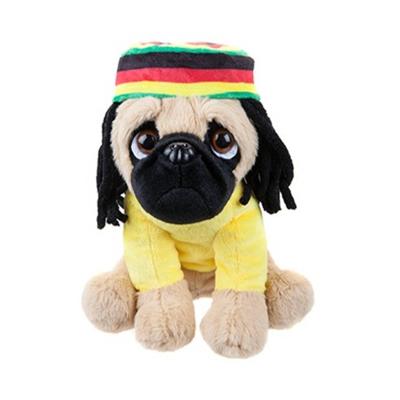 Kamparo hondenknuffel rasta 20 cm geel