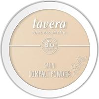 Lavera Satin compact powder medium 02 9.5 Gram - thumbnail