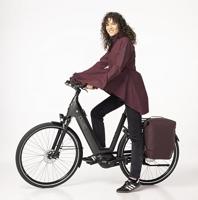 AGU Seq 10k Regenjas Urban Outdoor Dames - Huckleberry - XS - Waterdicht - thumbnail