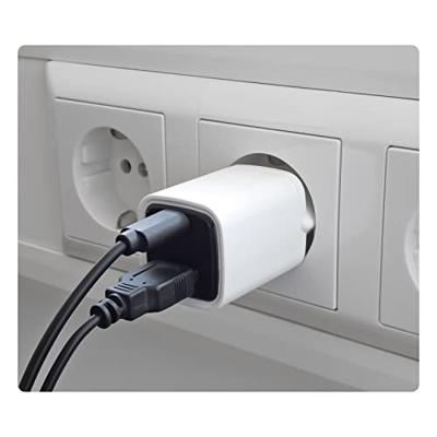 Eaxus Dual Port USB-oplader 33 W 1x USB-A, 1x USB-C Wit Binnen Eaxus Dual Port USB-oplader 33 W 1x USB-A, 1x USB-C Wit Binnen