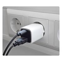 Eaxus Dual Port USB-oplader 33 W 1x USB-A, 1x USB-C Wit Binnen - thumbnail